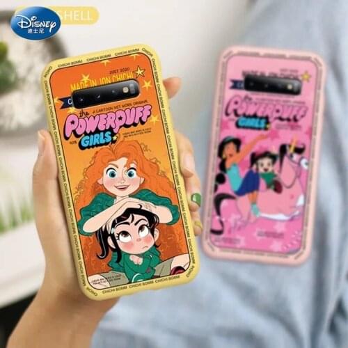 Disney is suitable for Samsung s10 mobile phone case s10+ anti-drop cover soft edge cartoon shell protective cover zz0519-16