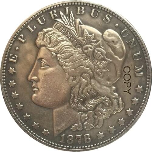 1878 United States $1 Dollar coins COPY Type 3