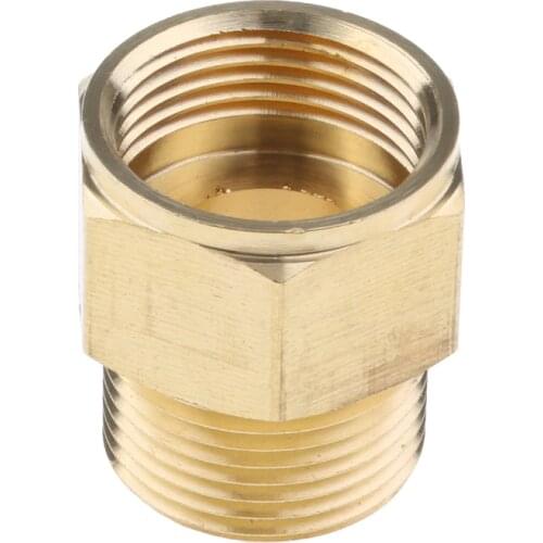 Brass Pressure Washer Jet Wash 22mm Female To M22 Male Connector Joiner