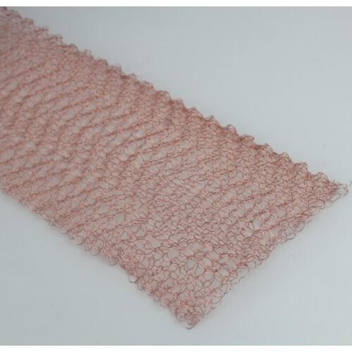 Copper Mesh for distillation Copper packing length 0.8-20m width 10cm wire diameter 0.25mm