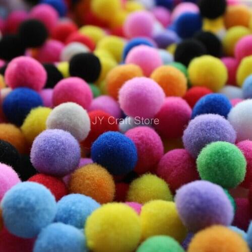 Set of 300pcs 4/5" 20mm Pom pom ball pompom yarn pom pom decoration decor handmade project supply Garland crochet cotton decor