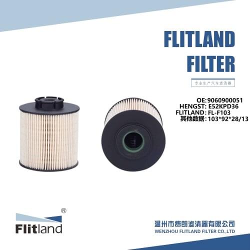 New Arrival Diesel Fuel Filter OE NO 9060900051 MANN-FILTER PU 1046/1 X use for HINO BENZ FL-F103