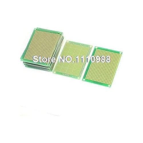 70mmx50mm Prototype Perforated Glass Fiber PCB Circuit Board Breadboard 15Pcs