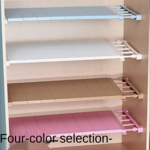 Adjustable Closet Organizer Storage Shelf Wall Mounted Kitchen Rack Space Saving Wardrobe Decorative Shelves Cabinet Holders