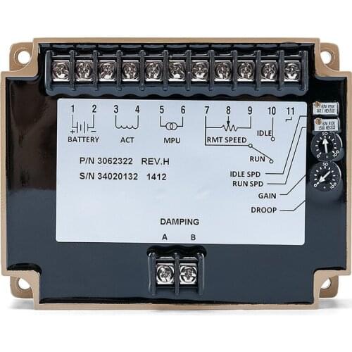 SHGO HOT-3062322 Generator Speed Controller Speed Stabilizer Electric Governor Engine Control Circuit Board Module Genset Part