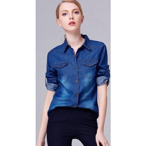 Soft fox Women's Blue Shirts