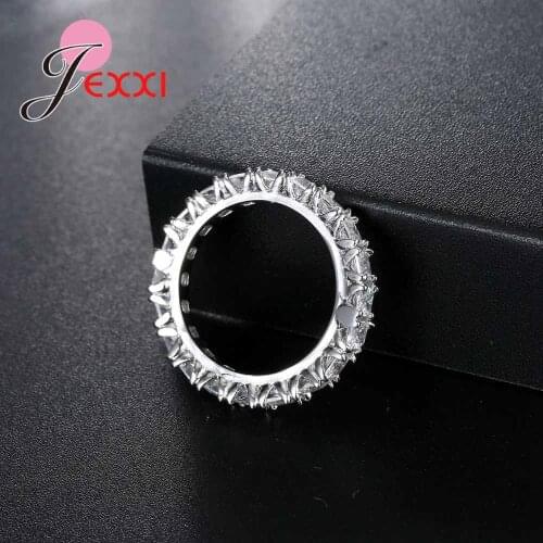 Vintage Womens Rings for Wedding Jewelry Silver Ring With Stones Bijouterie Anel Masculino Aneis Ring Female
