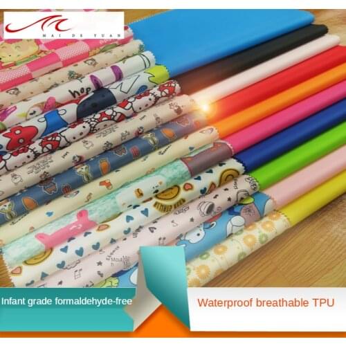 150x100cm Waterproof Fabric By The Meter Breathable Tpu Children Clothes Anime Printed Cartoon Cloth Outdoor Sewing Umbrella DiY