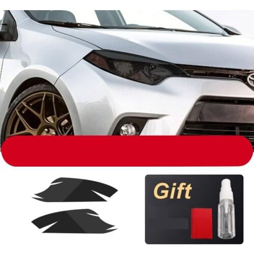 Car headlight anti-scratch protective film for toyota corolla E170 accessory sticker auto 2013 2014 2015 2016 2017 2018 styling