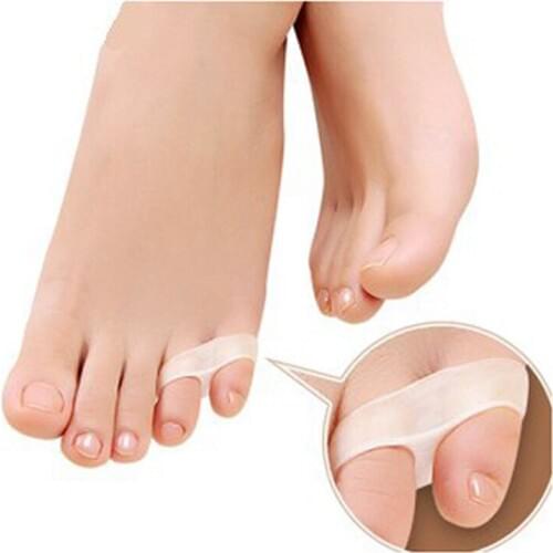 1 pair Gel Toe Separator Stretchers Bunion Toes Separates Pain Relief Hallux Valgus Pedicure Foot Braces Support