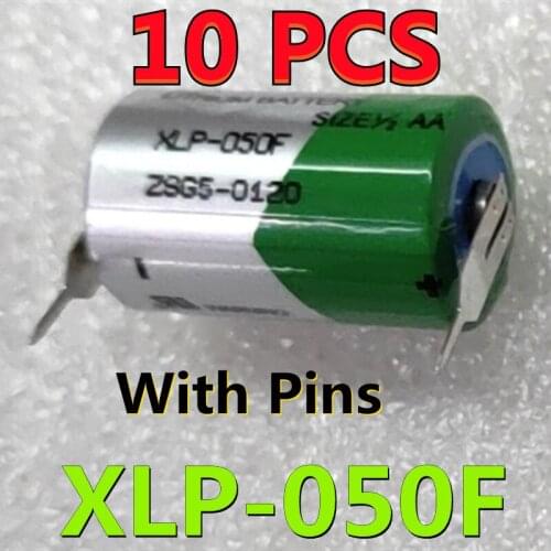 10PCS Original NEW Korea For XENO XLP-050F Battery 1/2AA 3.6V Lithium Battery High Temperature With Pins