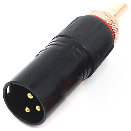 4pcs/lot XLR to RCA Female Socket ,Adapter plated Red RCA plug