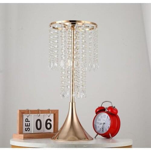 47 CM / 18.5" Acrylic Flower Rack Crystal Vases Wedding Centerpiece Party Table Stand Event Flower Road Leads For Home Decor