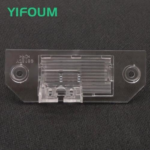 YIFOUM Car Rear View Parking Backup Camera Bracket License Plate Lights For Ford Mondeo Focus Sedan 2 3 C-MAX C Max