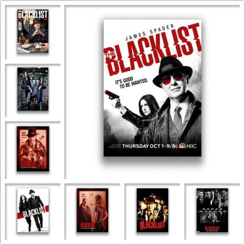The Blacklist White Coated Paper Prints High Definition Clear Image Livingroom Bedroom Bar Decoration Home Art Brand