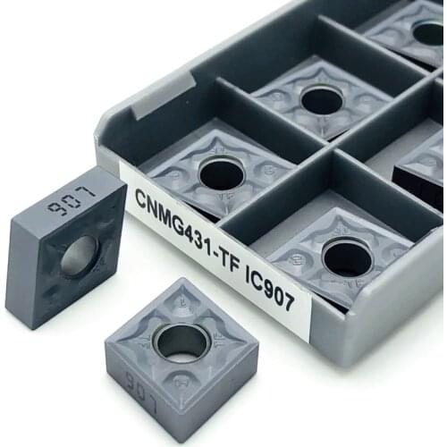 CNMG120404 CNMG120408 TF IC907 908 inner hole outer circle turning tool turning insert hardened CNC cutting tool carbide