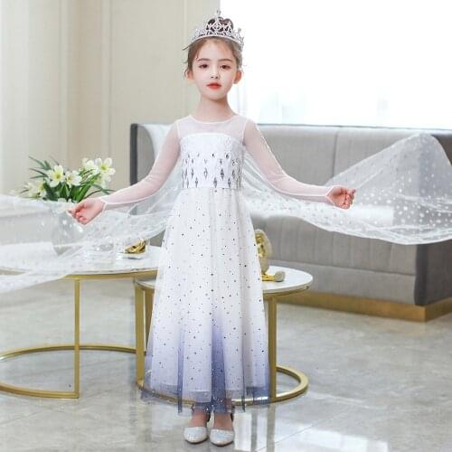 Kids' dresses evening dresses Dress girls princess dresses for little girls dresses for bridesmaid Summer Children dress cape