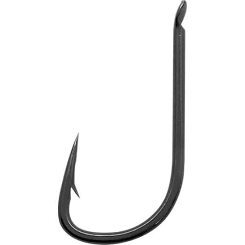 DYGYGYFZ 100pcs/set 1#-8# Fishing Hook Barbed Hook Carp Feeder Imported Material Carbon Steel Barbed Hook