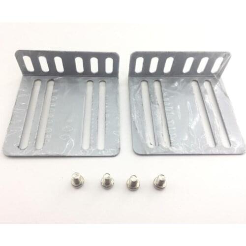 2 DIN Car Radio Installation Kit Mounting Accessories Holder 2 Bracket 4 Screw Quick Installation