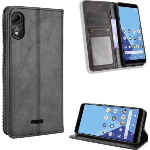 For Wiko Y51 Case Wallet Flip Style PU Leather Phone Bag Cover For Wiko Sunny 5 Lite With Photo Frame