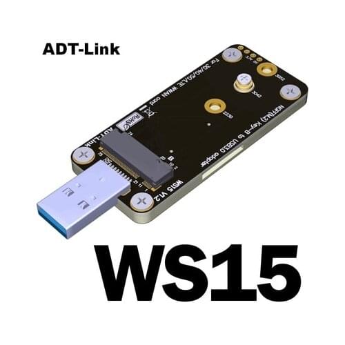 M.2 B Key 3G/4G/5G/LTE Card To USB 3.0 Adapter M.2 WWAN Card USB Reader M.2 Key B / USB3.0