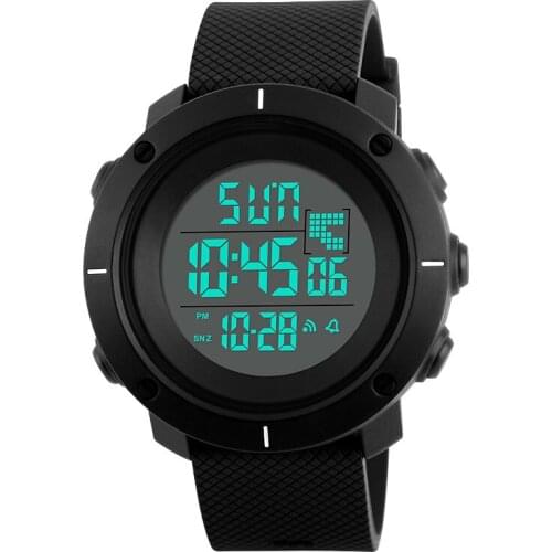 Multifunction Simple Mens College Student Digital Watches LED Luminous Swimming Waterproof Outdoor Sports Chronograph Watch