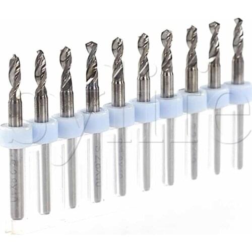 A set of 2.85mm Tungsten Steel Carbide PCB drill Bits CNC / PCB Milling Machine