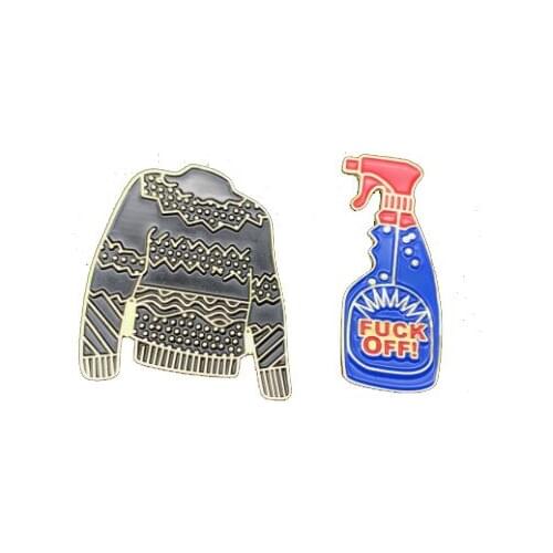 Manufacturer Wholesale Zinc Alloy Hologram Button Badge with Various Designs