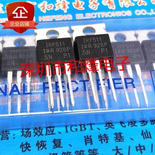 Original 10pcs/ IRF511 TO-220 60V 5.5A