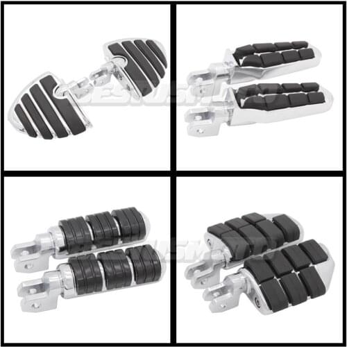 Front & Rear Foot Pegs For Yamaha Dragstar V- Star XVS650 XVS950 DS650 DS950 DS1100 XVS1100 Virago 750 1100 Stryker V-Max Bolt