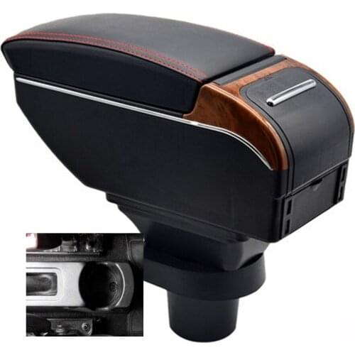 For Lada Xray Armrest box Interior Parts special Retrofit parts Car Armrest box Center Storage box with USB
