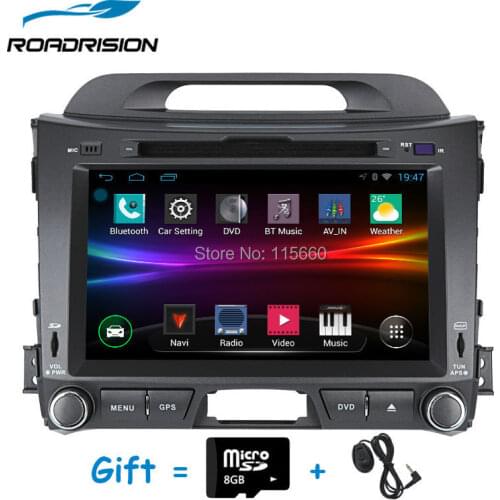 RoadRision Android 6.0 Quad Core Car DVD player for KIA Sportage 2010-2015 Auto Radio Bluetooth GPS Navigation RDS Wifi Stereo