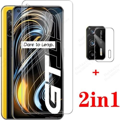 2in1 Camera Lens Protector For Realme GT 5G case protective glass for oppo realme gt neo phone Protective Film Cover realmegt