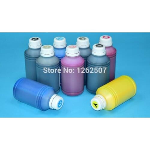1 Bottle Pigment ink For Epson 7700 9700 7710 9710 7890 9890 7908 9908 7900 9900 7910 9910 All Inkjet Printer 500ml