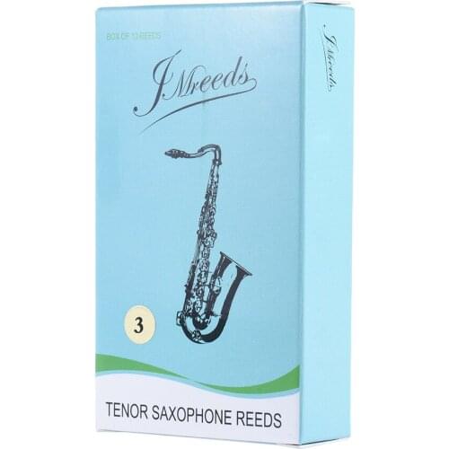 10pcs Bb Tenor Saxophone Sax Bamboo Reeds Strength 2.5 / 3.0 Sax Reed Saxophone Reed Musical Instruments Woodwind accessories