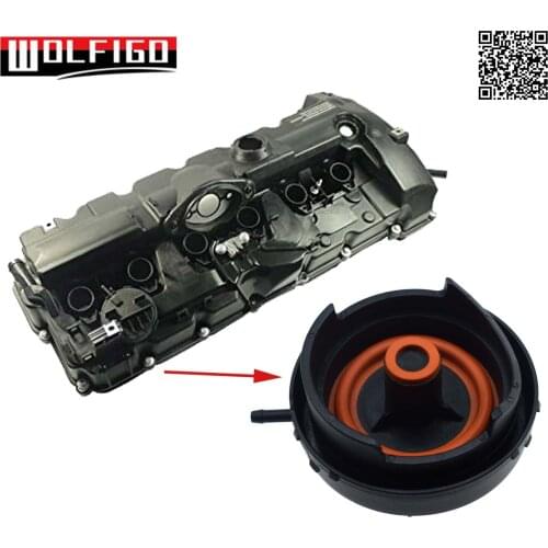 11127552281 PCV Cover For N51/ N52 Engine Valve Cover for BMW E82 E90 E70 Z4 X3 X5 328i 528i 11 12 7 552 281,11-12-7-552-281