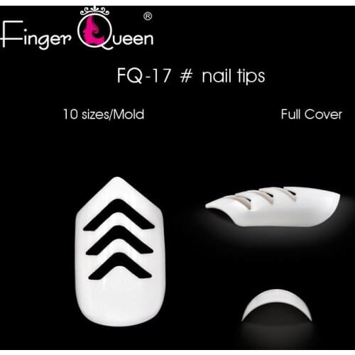 ABS Hollow Tip Full Cover Nail with Designs Painting Hollow Detachable Full Cover Nail Art 100pcs Fake Nail Design Tool False