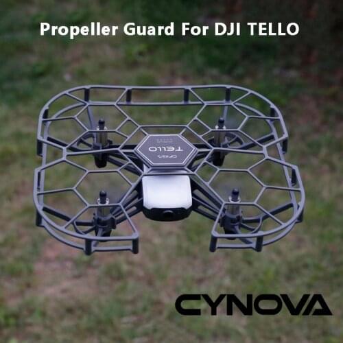 Cynova Tello Propeller Guard Props Ring Quick Release Protective Cage Full Coverage Blades Cover for DJI TELLO Drone Accessories