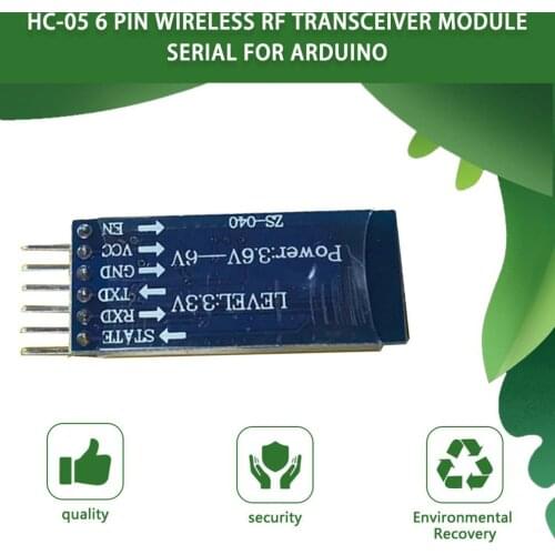 HC05 HC-05 Master-slave 6pin Module Game Console Class 2 Blue 43mm X 15mm 3.6-6V ONLENY