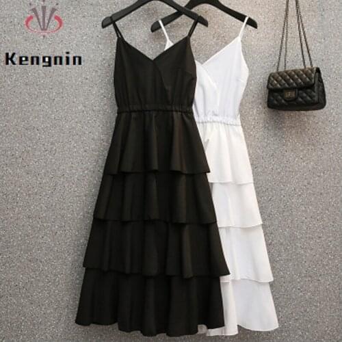 Kengnin Off-the-shoulder Summer Dresses