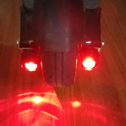 F0 Jack Hot Fastwheel Nex Carbon Electric Scooter Warning Rear Tail Flashlight Lamp Night Cycling Safety Light Torch Replacement