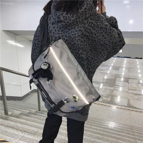 Crossbody fashion brand Japanese function Crossbody trend large capacity shoulder bag shoulder bag for men and women