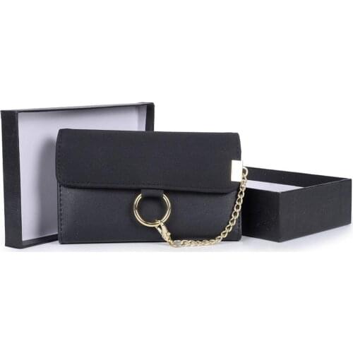 Fashion Women Wallets PU Matte Leather Wallet Female Coin Purse Wallet Women Card Holder Wristlet Money Bag Small Clutch VKP1485