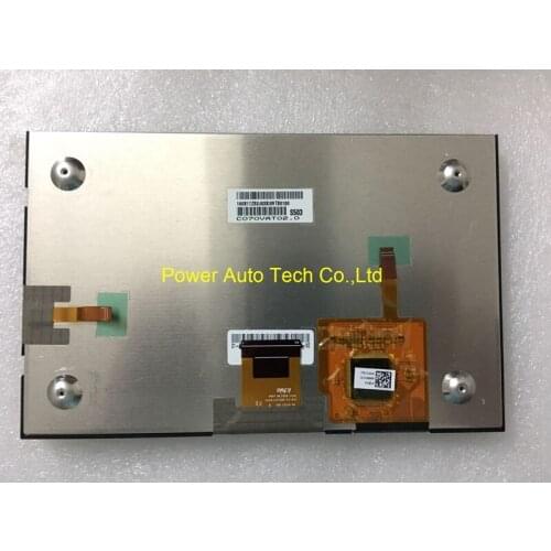 Original new 7inch LCD display C070VAT02.0 C070VAT02 with Capacitor touch screen digitizer for car DVD GPS Navigation audio