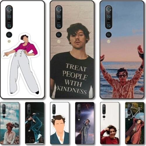 Singer star Phone Case For xiaomi mi11 5g 10 liti Ultra 9Pro SE 3 8 Note Anime Black Cover Silicone Back Pretty tpu