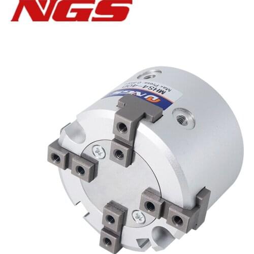 MHS2/MHS3/MHSL2/MHSL3/MHSH3-16D/20D/25D/32D/40D/50D/80D125D Pneumatic Parallel Style Double Acting Pneumatic Gripper Cylinder