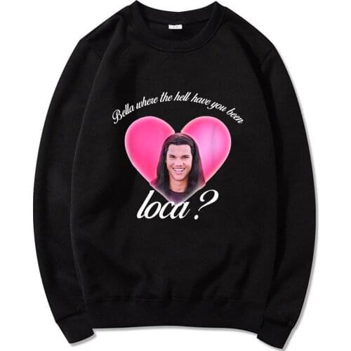 Popular Trend Unique Style Couple Hot Sale Tops Bella Where The Hell Have You Been Loca Printed High Quality Hip-pop Tracksuits