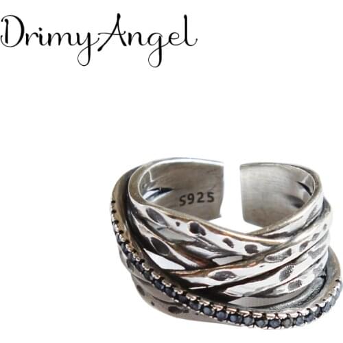 Punk Silver Color Irregular Rings For Women Men Engagement Rings Girls Party Gifts Anillos