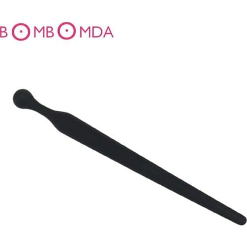 Silicone Man Penis Plug Tube Urethral Stretcher Sound Catheter Male Stimulation Penis Climax Massage Stretching Sex Toys For Men