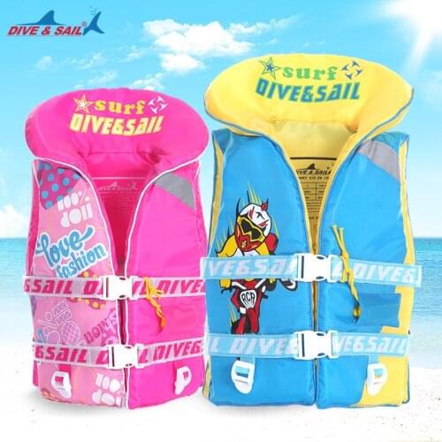Child Professional Life Jacket Swim Life Vest Boys Girls Colete Salva-vidas for Water-skiing Sports Swimming Drifting Surfing